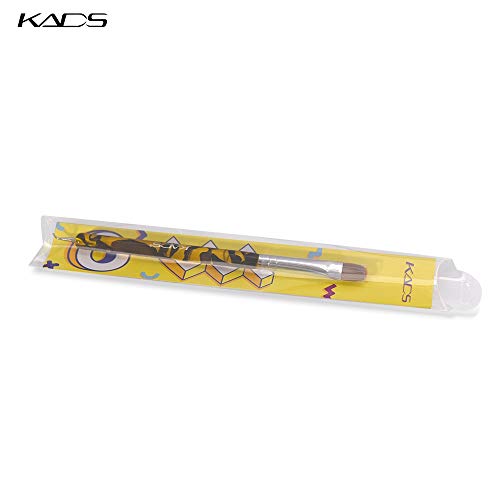 Kads Kolinsky Sable Brush 2 Way Acrylic Professional French Manicure Clean-Up Brush Nail Art Brush Bend Nail Dotting Pen #TOP4