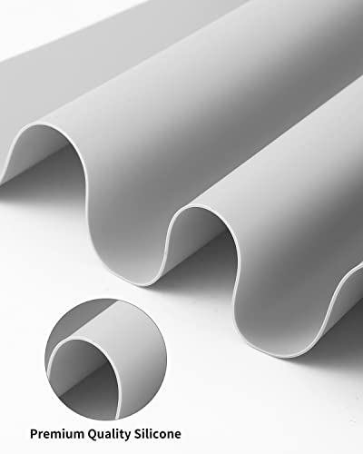 Xespis Silikonmatte Groß 70x50 cm, Silikonmatte für Epoxidharz, Bastelunterlage, Silikon Bastelmatte, Malunterlage für Kinder, Mehrzweck Antihafte rutschfeste Silikon Unterlage, Platzset, Tischmatte