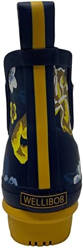 Joules Women's Wellibob Short Height Rain Boot (11, Navy Botan) | Image 2