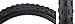 Sunlite MX BMX tires, 18" x 1.75", Black