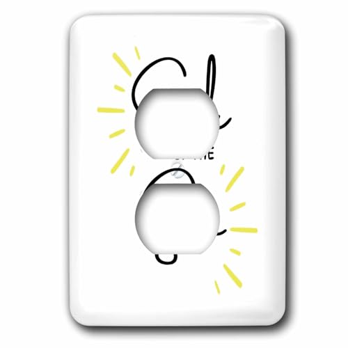 3dRose Image of quote about summer Soak up the Sun - Light Switch Covers (lsp-388409-6)