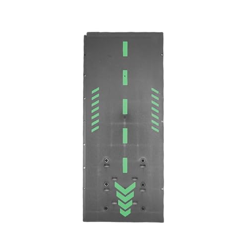 Rampe de saut de cascade RC pour voitures télécommandées tout-terrain 1/12 à 1/24 - Noir - 6