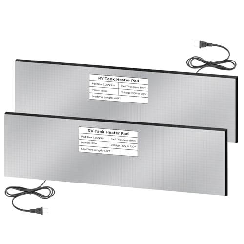 RV Tank Heated Pad 7-1/4x25