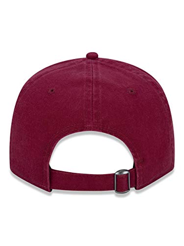 BONÉ NEW ERA 9FORTY A-FRAME ABA CURVA AJUSTÁVEL DESTROYED MLB NEW YORK YANKEES VERMELHO ESCURO