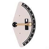 Inclinómetro marino tipo columpio con péndulo calibrado de 55 grados que...