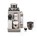 De'Longhi Rivelia EXAM440.55.BG - Fully Automatic Coffee Machine with Milk LatteCrema Hot (included) and Cold (sold separately), Bean Switch System, 3.5" Touchscreen, 19 bar, Sand Beige