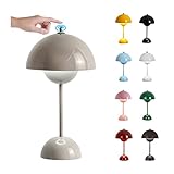 【Qualität Acryl-Material】Diese pilzlampen tischlampe aus einem Acrylmaterial, der das Licht gleichmäßig überträgt und ein weiches, der hochwertige PVC-Schirm der LED-Tischlampe nicht leicht rostet, und wird die Schönheit der Blumentopf-Lampe auch nach der Zeit nicht beeinträchtigen. Es ist harmlos, auch nach längerem Kontakt mit Menschen.