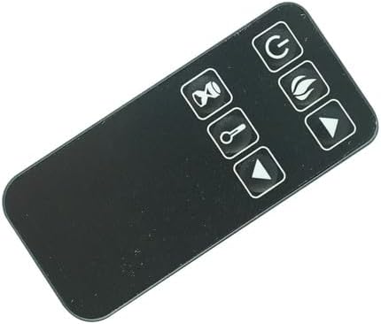 Remote Control for Twin Star Dura Flame DuraFlame 201F300GRA-0107DF 201F300GRA-C202DF 2311200GRA 2311200GRA-PR0D 20IF300GRA-C202 20IF300GRA-O107 Electric Infrared Fireplace Insert Space Heater