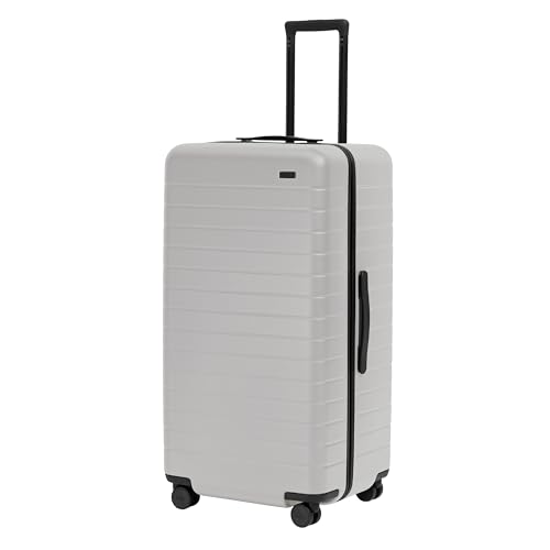 Image of Away Trunk Checked Luggage - 31-Inch Lightweight Hardside Suitcase with 360 WhisperGlide Spinner Wheels, Interior Compression System, TSA-Accepted Lock - Cloud Gray