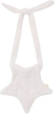 Y2K Furry Purse Star Shaped Heart-shaped Shoulder Bag Faux Fur Pentagram Handbag Fluffy Tote Plush Bag for Women