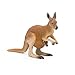 Papo -Hand-Painted - Figurine -Wild Animal Kingdom - Kangaroo with Joey -50188 -Collectible - for Children - Suitable for Boys and Girls- from 3 Years Old