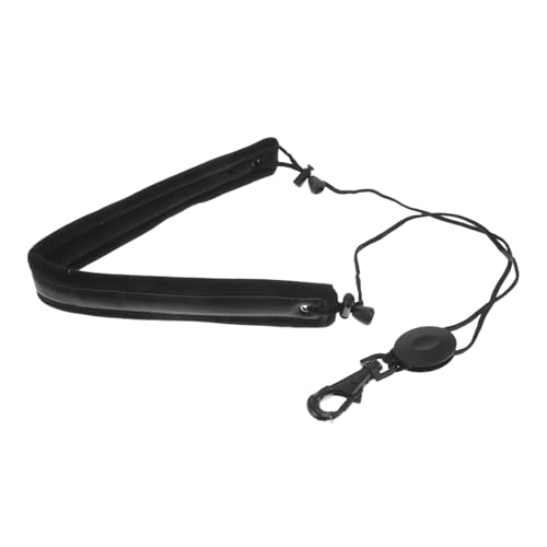Totority Adjustable Saxophone Playing Strap Soft Padded Neck Strap for and Saxophones Lightweight Comfort Durable Design for Performances and Practice