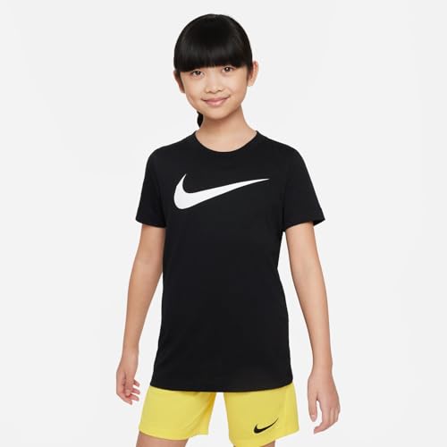 Nike Unisex Kinder Y Nk Df Park20 Tee Hbr Shirt, Black/White, XL-158/170 EU