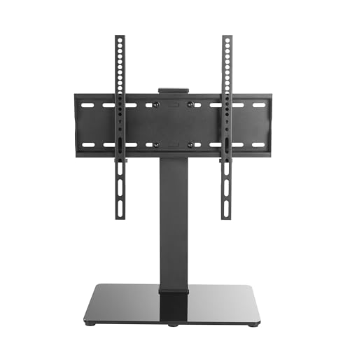 Metronic 451070 - Supporto Per Tv, Supporto Girevole, Tavolo Tv E Monitor Per Computer 32-55" Schermo Led/Lcd, Rotativo, Altezza Regolabile Fino A 40 Kg, Vesa Max 400 X 400 Mm - 2