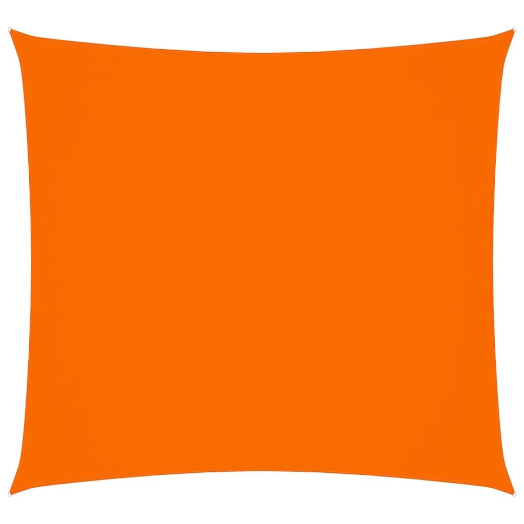 Voile d'ombrage orange pour sublimer vos repas sur la terrasse cet été