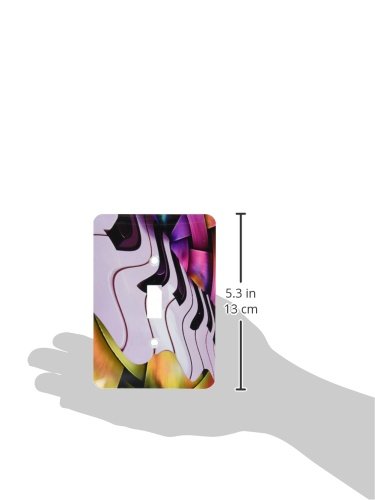 Interruptor de palanca simple de diseño piano abstract para decoración de interiores 4
