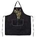 TOBGBE Hairdresser Apron With Pockets Hair Stylist Apron Hair Stylist Gifts Hair Cutting for Hairdresser Beauty Salon Gift (HS hand ap)