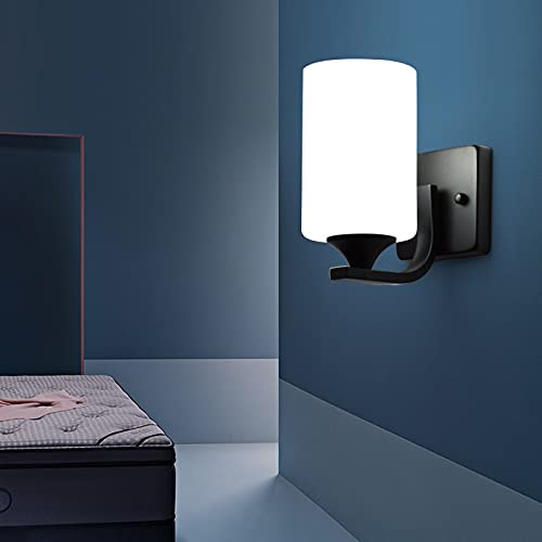 Luz de pared del pasillo E27 estilo retro moderno con base LED para iluminación interior 5