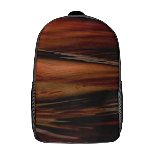 Sac à dos imprimé en 3D 17 pouces avec grand compartiment de loisirs