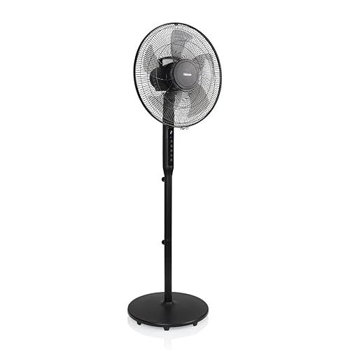 Tristar Ventilador de pie – Altura ajustable – 55 W – Diámetro: 40 cm – Oscilante – 3 velocidades, 3 modos – Temporizador 9 h – VE‑5796