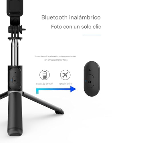 Trípode para Teléfono Móvil con Soporte de Escritorio para Viajes 6