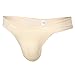 Produktbild Sexy Versteckt Gaff Hörschen String Slip Gefälscht Vagina Unterwäsche Realistische Panty - Beige, M