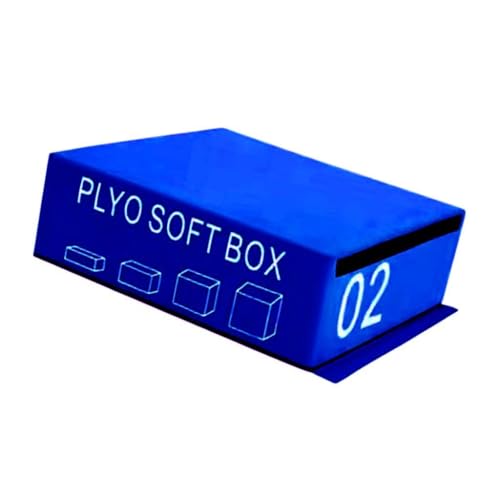 YueShengYCHUANG Equipo de Entrenamiento Pliométrico Infantil con Caja para La Coordinación Y El Acondicionamiento Físico Ligero, 75 CMX65 CMX25 CM
