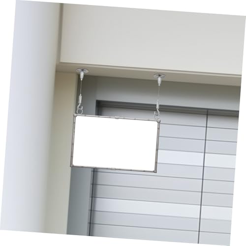 MAGICLULU 5 piezas Ganchos de Latón Resistente con Mecanismo Giratorio para Tensores de Cable para Plantas, Campanas de Viento y Señalización miniatura 5