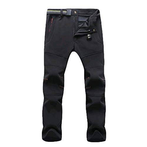 Pantalon de ski pour hommes Dawwoti en polyester imperméable pour le camping d'hiver
