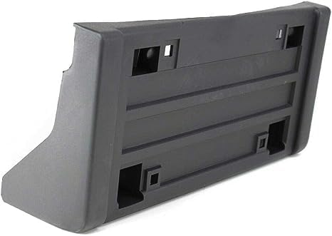 Miniatura 2 de Chevy C1500 Soporte de placa frontal GM1068101 compatible con Chevy C1500 tamaño completo 1988-2002 con tira de impacto que reemplaza OE 15990674