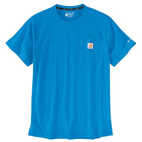 Image of Carhartt Men's 104616 Force Relaxed Fit Midweight Short Sleeve Pocket