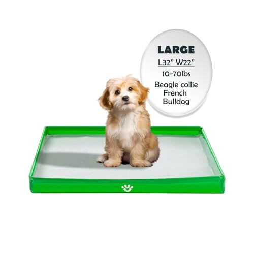 MEEXPAWS Foldable Dog Pee Pad Holder 33x22