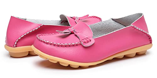 Image of VenusCelia Women's Decoration Comfy Walking Flat Loafer