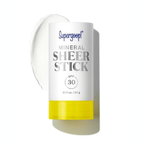 Supergoop! Mineral Sheer Stick SPF 30 Sunscreen - 100% Mineral, B...