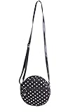 Polka Dots SugarShock Damen Handtasche Valmira Polka Dots rund, Farbe:schwarz weiss