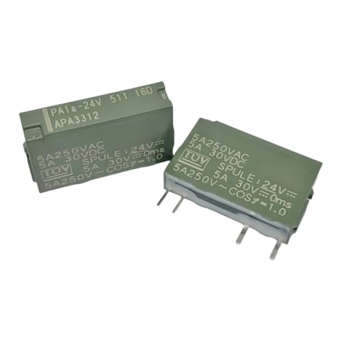 Relais normalement ouvert APAN3105 4 pieds 5A anti arc électrique carte