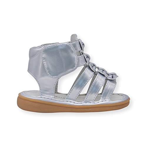 Image of Wee Squeak Toddler Squeaky Sandals with Removable Squeaker in Fun Styles & Colors for Boys and Girls