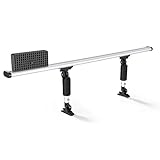 Newcod Kayak Motor Mount, Fishing Kayak Trolling Motor Mount Rack Aluminum Outboard Mounting Bracket Holder Kit