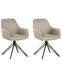 chaises salles a manger Les pieds en métal assurent la stabilité de l'ensemble