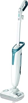 Rowenta STEAM POWER ALL FLOORS Scopa Pulitore a vapore igienizzante antibatterico, senza prodotti chimici, 1200 W, Tappeto, Moquette, Piastrelle RY6597WH, Bianco/Blu