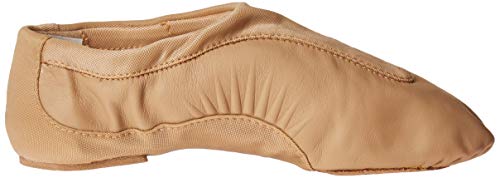 Image of Bloch Women's Pulse Leather and Neoprene Split Sole Jazz Shoe Leather and Neoprene Split Sole Jazz Shoe