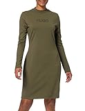 hugo boss kleid blau rot Hochwertige Verarbeitung HUGO Damen Dassy 10234290 01 Kleid, Beige/Khaki250, L