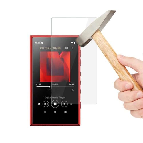 1PC for Sony Walkman NW-A100 A105 A106HN A100TPS Tempered Glass, 9H Ultra Protective Tempered Glass Screen Protector Film for Sony Walkman NW-A100 A105 A105HN A106 A106HN A107 A100TPS(Pack of 1)