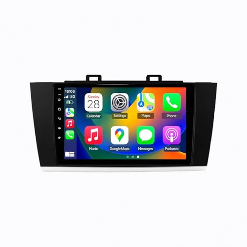 Carplay Radio Coche para SsangYong Rexton Musso 2018-2019 Pantalla Táctil, Navegación GPS WiFi Bluetooth, Cámara Trasera, Radio FM/RDS Dsp, Micrófono, 4 Nuclear 2G+32G