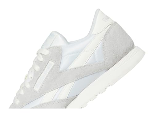 Reebok Reebok Classic Nylon Womens Sneakers, Casual Tennis Shoes Women, Moon/Moon/Chalk, 10.5