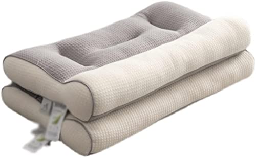 Oreiller de couchage doux au noyau spécial cervicales en lot de deux 40x60