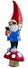 Neek Nacks Millennial Garden Gnome with Earbuds 10" Statue, Indoor & Outdoor Lawn Figurine for Home & Office - Fun & Unique Christmas Sculpture - A Perfect Gag Gift