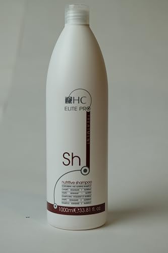 H.C. Elite Pro-NUTRITIVE Shampoo 1000 ml, Negro, Estandar