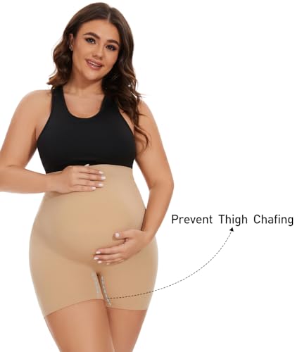 Seamless Maternity Shapewear, Belly Support Pregnancy Underwear for Maternity Photography and Baby Shower Dresses - Image 4