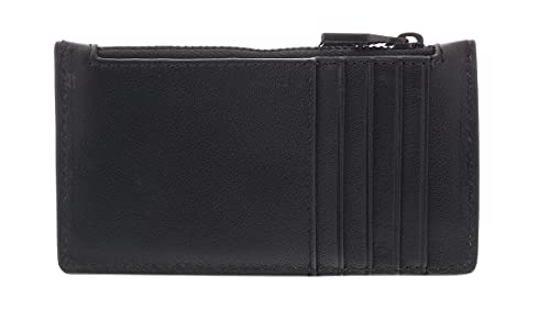 VERSACE JEANS COUTURE Black/White Zippered Cardholder for mens2